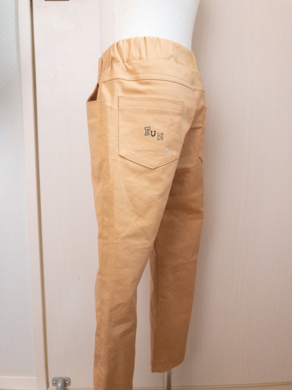 息子のパンツ2本目、完成👖