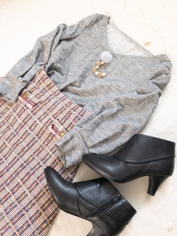 Vネックニットを4着✂️