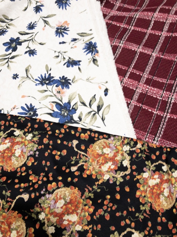 生地が多くて。