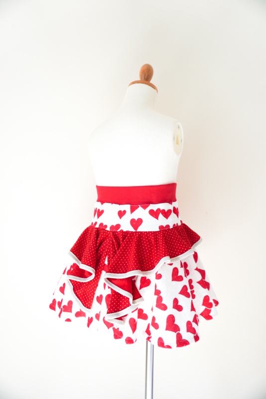 フリッフリハートのスカート