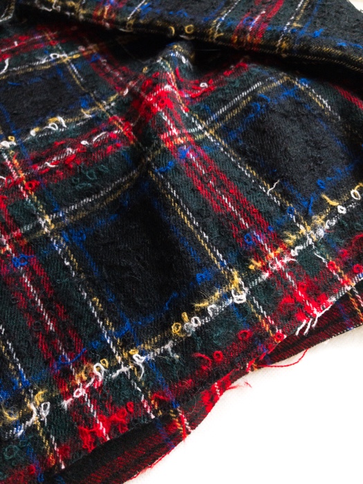 ウールのリングツイード