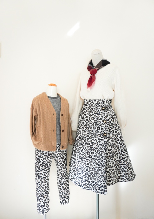 息子とお揃いレオパード2