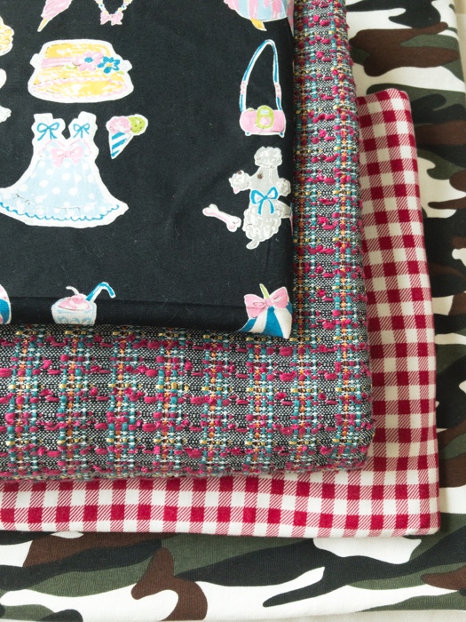 生地を買うのは楽しいなぁ