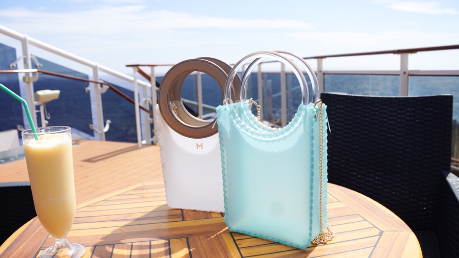 MISTY LAYERのキットで息子がバッグを作りました