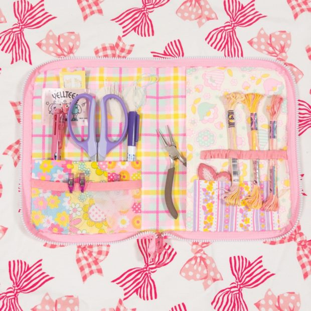 刺繍用のケース完成