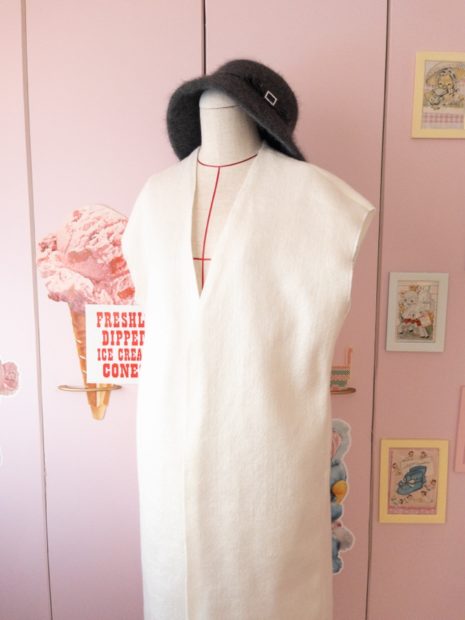 らくーに羽織れるコート作り