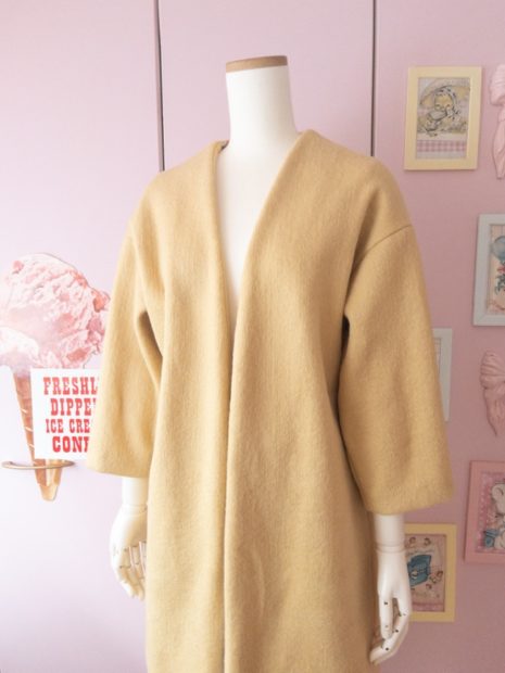 仕上がったコート