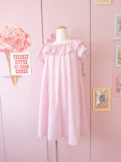 娘のお気に入りパターンのパジャマ