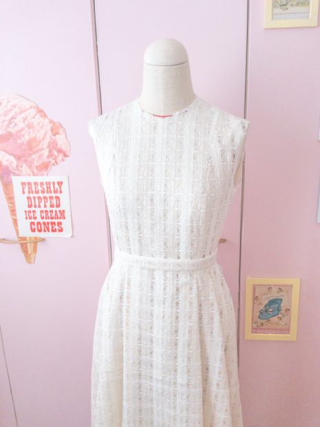 雪の宿ワンピースの進捗とエリジアンスモック