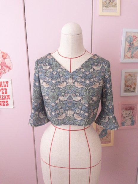 ストロベリーシーフのニット生地/押さえの収納